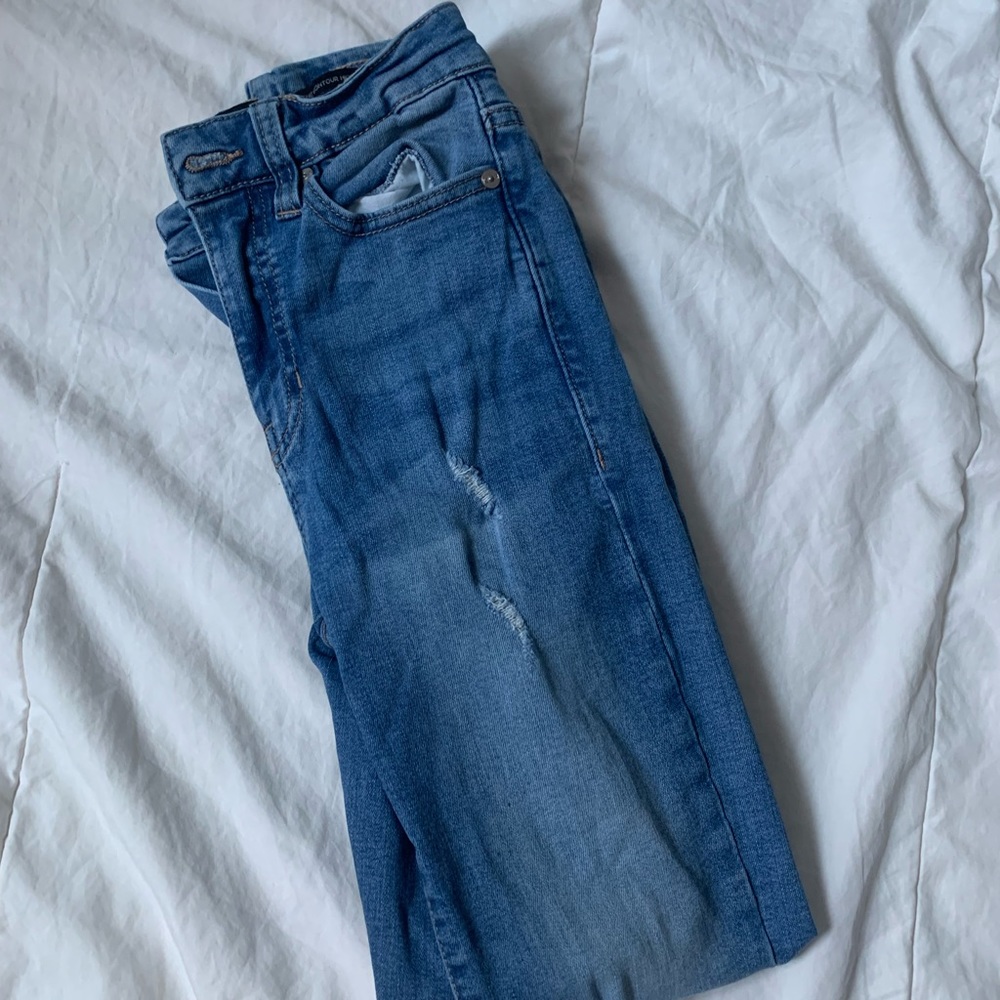 Kendall+Kylie Kontour High Rise Jeans